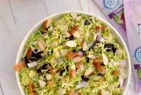 Keto Chopped Brussels Sprouts Salad Recipe