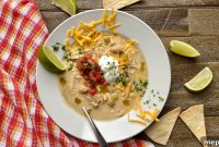 Instant Pot Chicken Enchilada Soup (Creamy)
