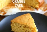 One-Bowl Vegan Orange Cake Recipe: Moist and Zesty