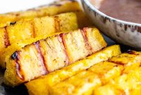 How to Grill Cinnamon Pineapple Spears