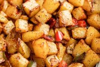 Southwestern Skillet Potatoes Recipe with Peppers and Onions