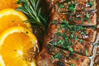 Pork Tenderloin with Orange Mustard Glaze