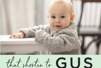 Formal Full Names for Gus: August, Angus, Augustine and More