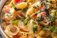 Creamy Tomato Orecchiette Pasta