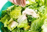 Homemade Creamy Low-Carb Caesar Dressing