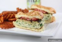 Spinach and Feta Turkey Burgers
