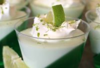 Zesty Lime Jello Parfaits Recipe