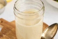 Creamy Maple Tahini Dressing for Salads and Grain Bowls