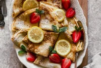 Norwegian Pancakes Pannekaker Recipe