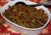 Southern Smothered Green Beans with Bacon
