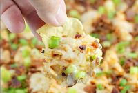 Cheesy Buffalo Chicken Dip with Bacon