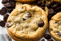Chewy Chocolate Chip Cookies Made with Egg Yolks