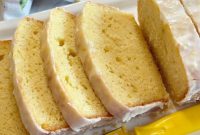 Moist Tangy Lemon Loaf Recipe