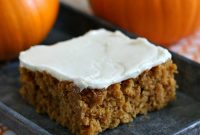 Gluten-Free Pumpkin Bars with Cream Cheese Frosting Recipe