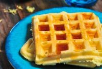 Fluffy Lemon Buttermilk Waffles Recipe
