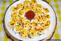Classic Deviled Eggs Recipe with Tangy Mustard Filling