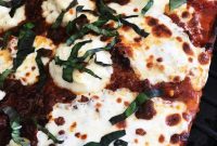Grilled Lasagna-Style Pizza Recipe