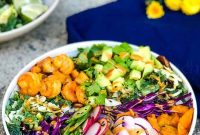 Low-Carb Shrimp Buddha Bowl Recipe