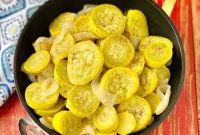Southern Sauteed Yellow Squash with Caramelized Onions