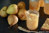 Low-Sugar Pear and Vanilla Jam Recipe
