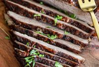 Texas BBQ Style Oven Baked Brisket