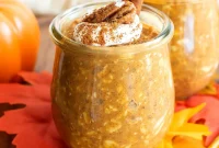 Creamy Pumpkin Pie Overnight Oats Recipe