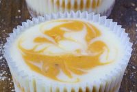 Mini Pumpkin Swirl Cheesecakes