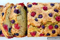 Mixed Berry Banana Bread Recipe