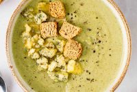 Creamy Broccoli and Stilton Soup Recipe