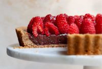 Dark Chocolate Raspberry Tart Recipe