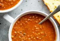 Hearty Lentil Soup Recipe with Vegetables