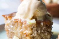 Caramel Apple Skillet Cake Recipe
