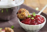 Cranberry Cheddar Sausage Bites Holiday Appetizer Recipe