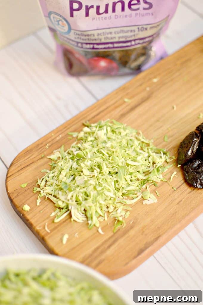Chopped Brussel Sprouts Salad Chopped Brussel Sprouts Salad