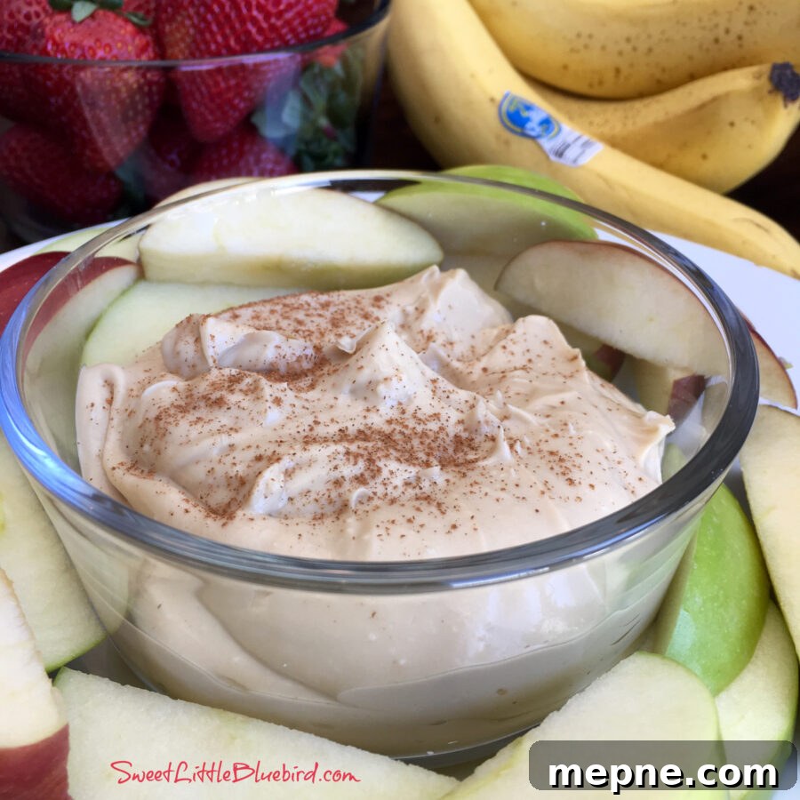 3 Ingredient Fruit Dip (Easy)
