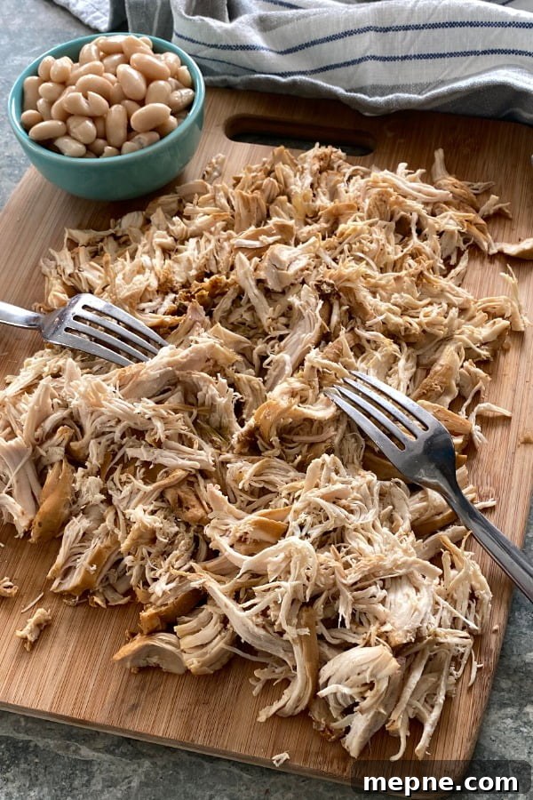 Instant Pot Chicken Enchilada Soup (Creamy) 4 shredded chicken that was cooked in an instant pot