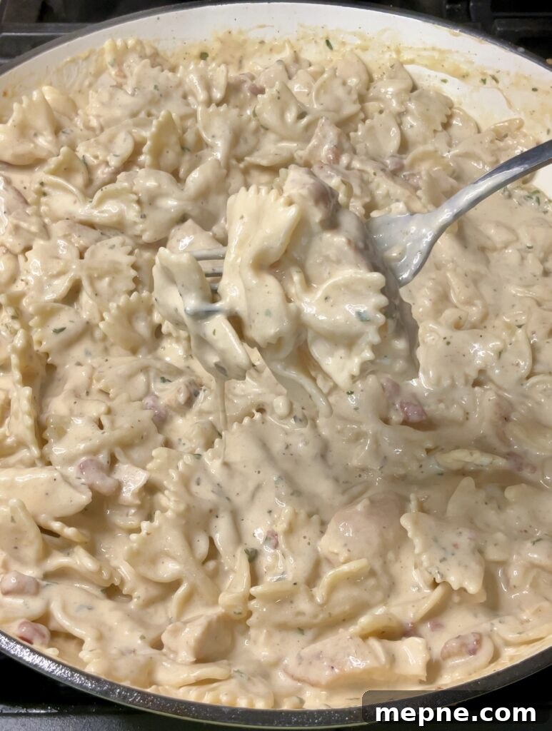 Creamy Garlic and Herb Chicken Pasta Recipe 17 img 10742 18