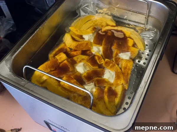 Sous Vide Pumpkin with Cinnamon and Nutmeg 4 Sous Vide Spiced Pumpkin-6