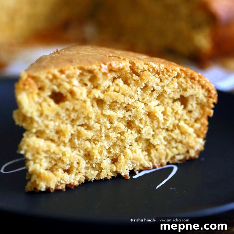 Vegan Orange Cake made in 1 Bowl and just 8 ingredients! Easy Moist Citrusy Vegan Cake. Soyfree Palm-Oil-free Recipe.