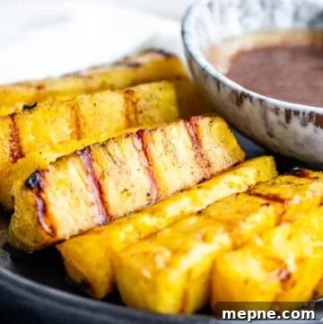 Pineapple on plate