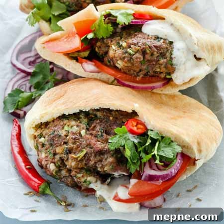 Recipe for Zesty Lamb Burgers with Fetziki Sauce | Foodal.com