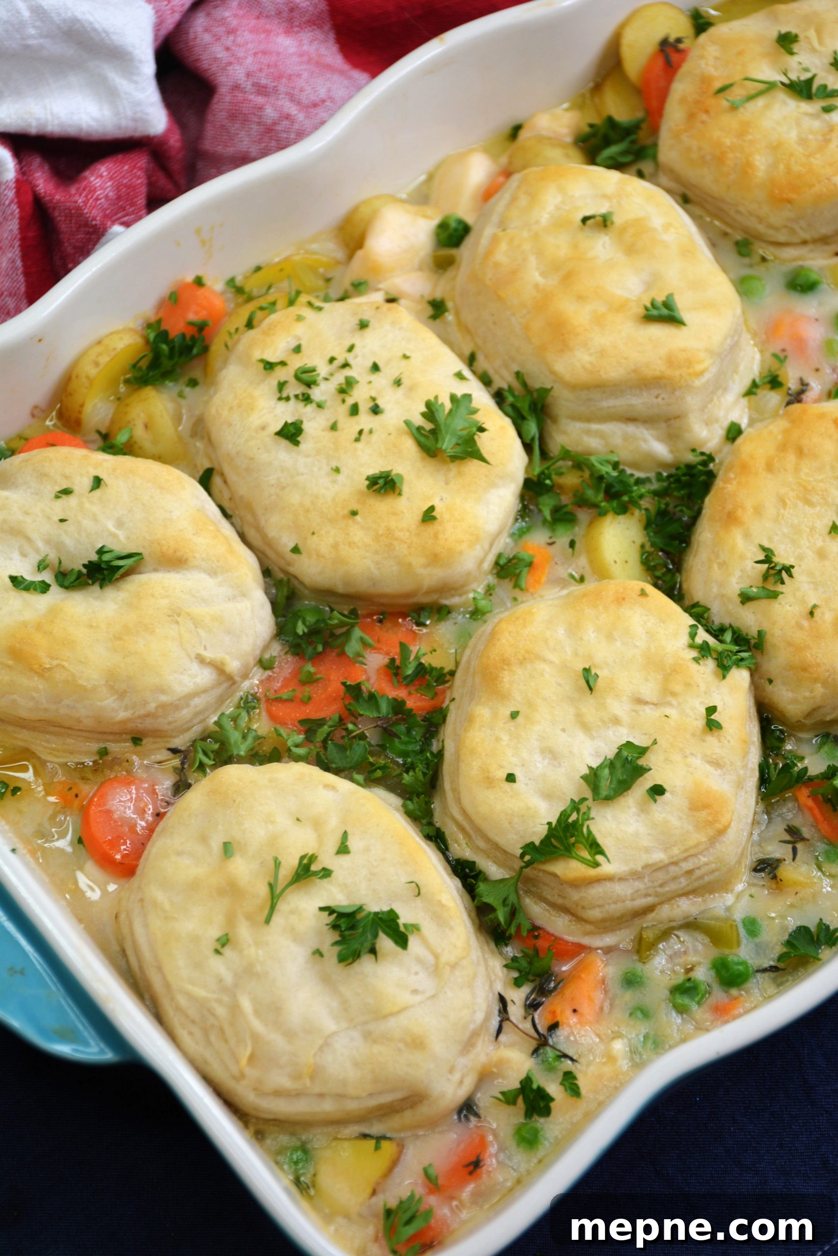 Skinny Chicken Pot Pie