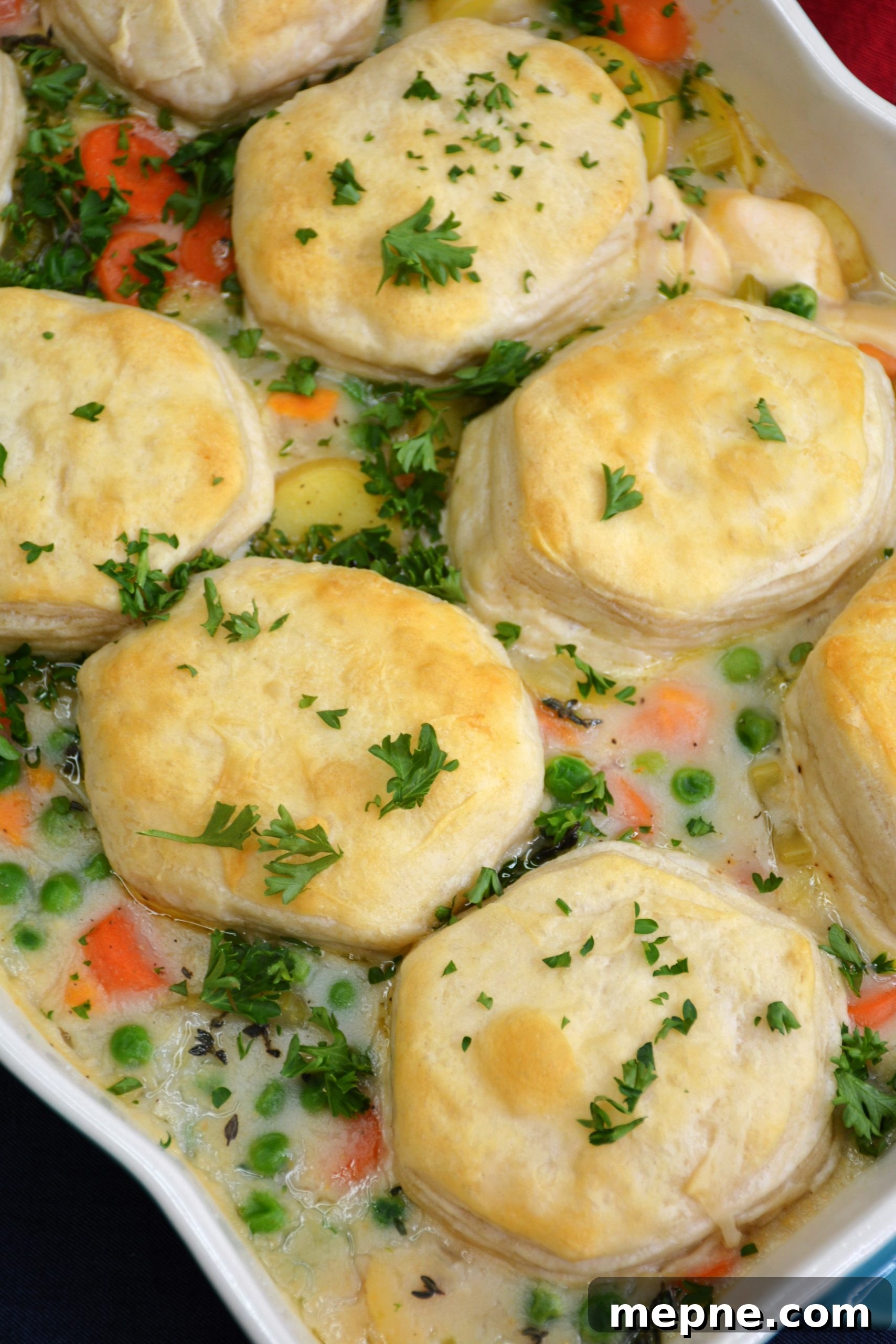 Skinny Chicken Pot Pie