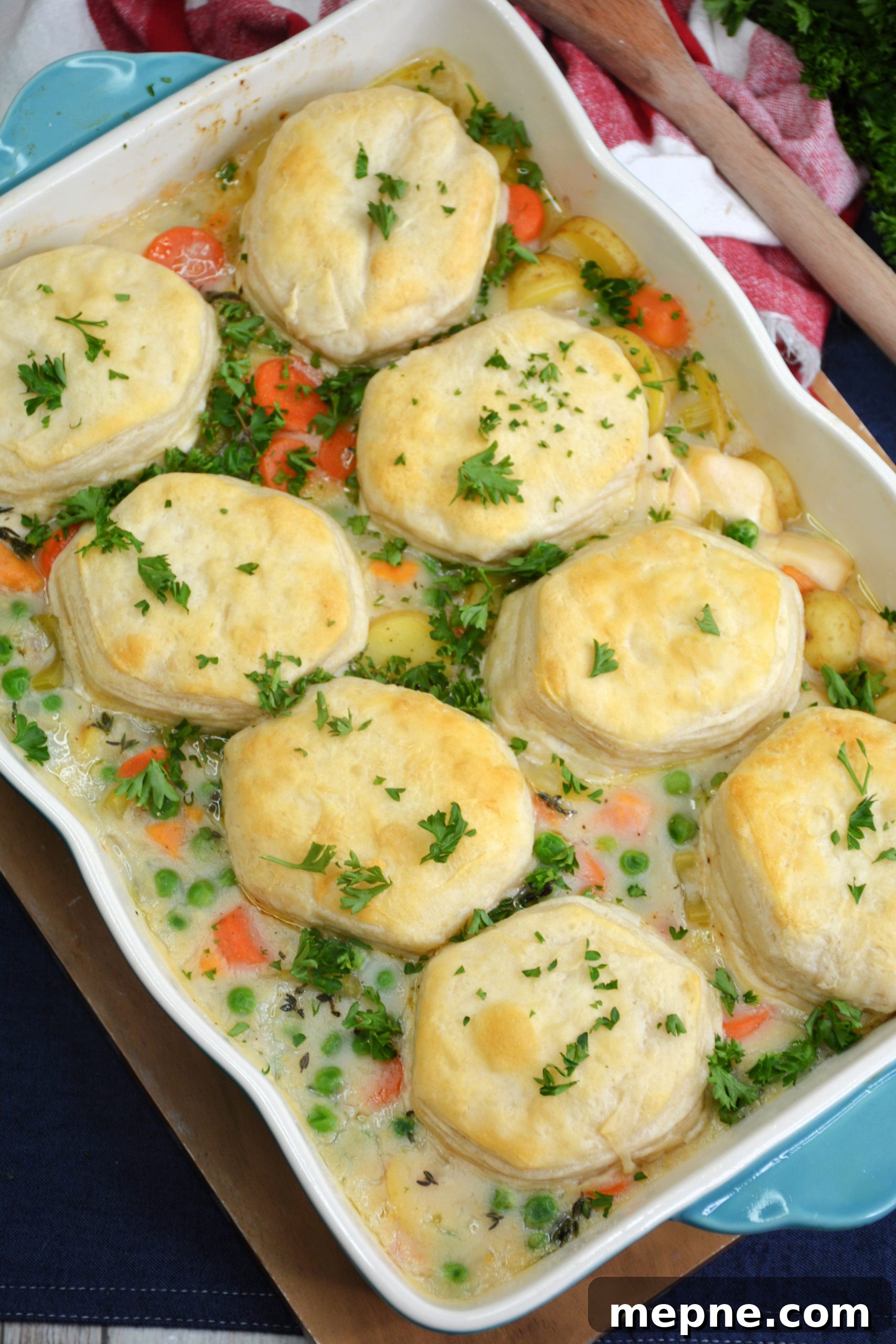 Skinny Chicken Pot Pie