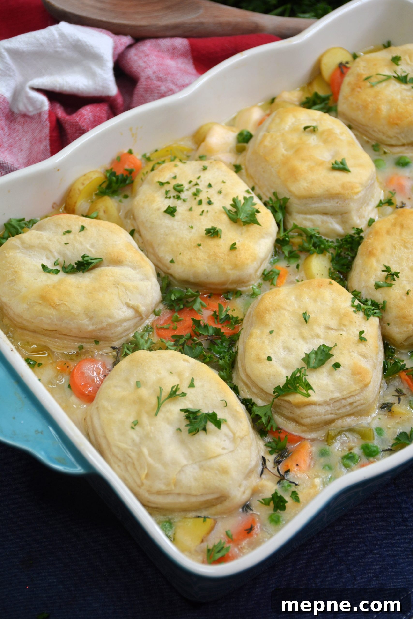 Skinny Chicken Pot Pie