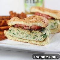 Spinach and Feta Turkey Burgers 2 Antigua honeymoon photo