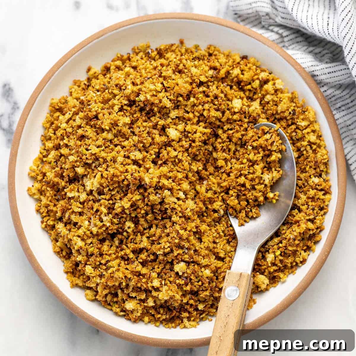 Crispy Breadcrumb Topping