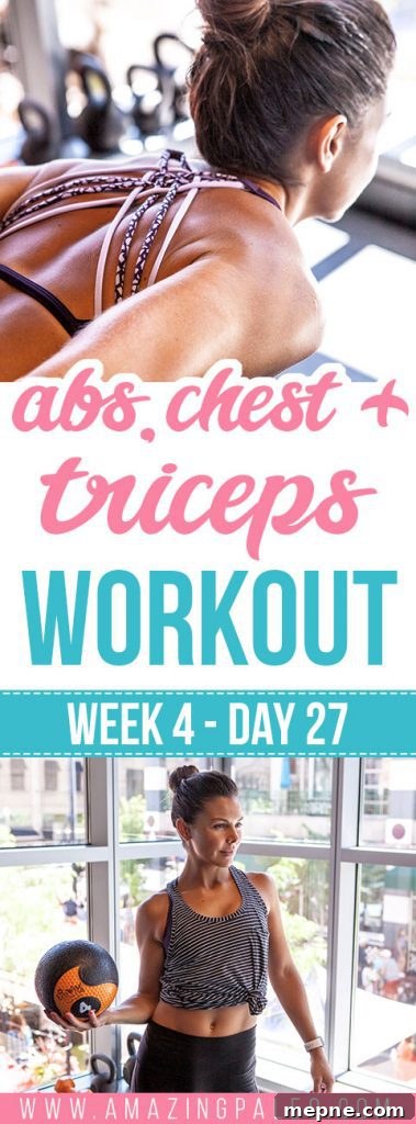 Week 4 Day 27: Full-Body Strength and Cardio Workout 3 Week 4 Day 27 Workout