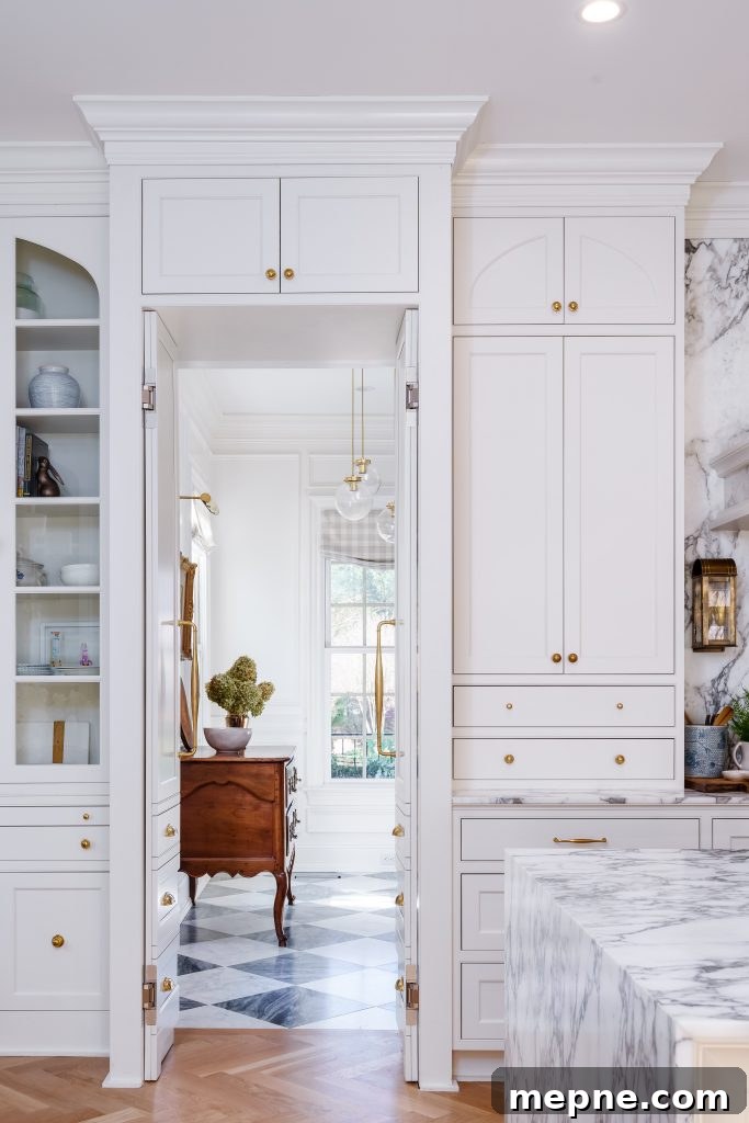 Kitchen Remodel Reveal: Before and After Transformation 11 a look into a hidden pantry