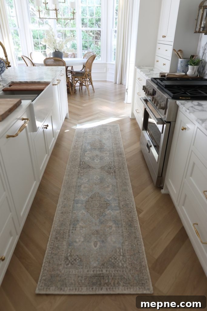 Kitchen Remodel Reveal: Before and After Transformation 24 Chrissy Marie blog kitchen runner